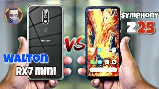 Walton Rx7 mini Vs Symphony Z25 | Best Mobile 2019 ? | Technical omor