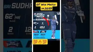GT WIN Status❤🤗||GT Winning Match🔥✨|| GT VS DC ✨||GT Won By 6 Wickets💯#ipl2023 #shorts