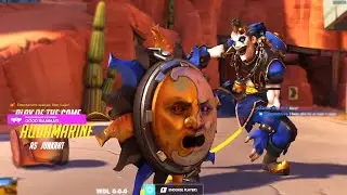 Aquamarine #1 Junkrat Main - POTG! [ Overwatch Season 35 Top 500 ]