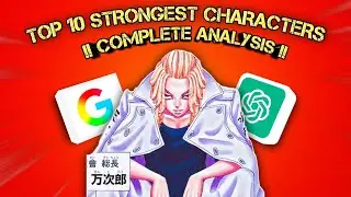 Top 10 Strongest Characters in Tokyo Revengers [ Complete Analysis ] #tokyorevengers #mikey #anime