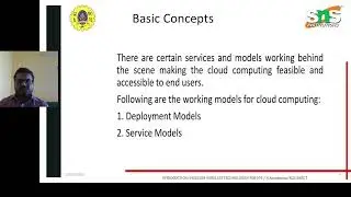 Introduction about the  Cloud Computing Services  | Wireless Technologies for IOT | SNS Institutions