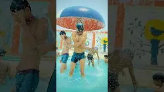 Swimming pool 😂🔥 indian family #shorts #indian #desi #baklolloser
