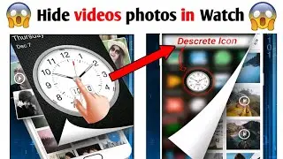 Timer lock -  Photo video hide app review in hindi | How to hide photo video app | clock vault app