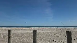 Port Aransas Beach, TX - Scenic ambient video - full hour