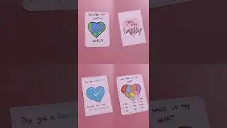 Handmade card for your loved ones | gift card ideas #diy #trend #handmade #shorts #couple #cute #yt