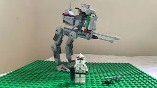 2005 Lego 7250 Clone Scout Walker Star Wars