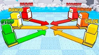 We Became The STRONGEST TEAM in Roblox Knockout!