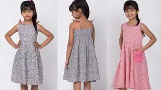 #TrendyVideo #GirlCottonFrockDesign2020 in Cotton Print new Launch design by #Biba #KidsWear
