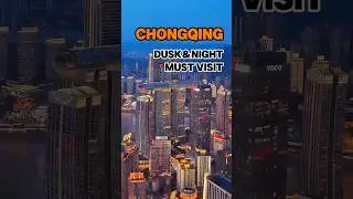 Where's the best place to go after nightfall in Chongqing? #chinatiktok