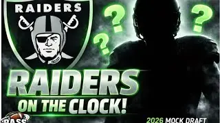 Las Vegas Raiders 3 Round Mock Draft 🏴&zwj;☠️ Do You Like These Picks? (2026) 
