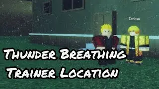 Thunder Breathing Trainer Location in Demon Slayer Rpg 2