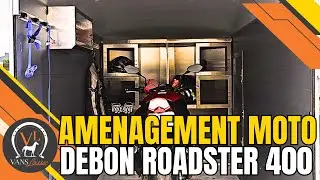Vans Laissac | Debon Roadster 400 – Remorque Moto Aménagée sur Mesure
