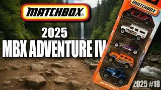 Распаковываем НОВЫЙ набор из 5 игрушек Matchbox MBX ADVENTURE IV 2025 года!