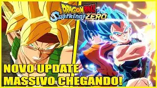 DRAGON BALL: SPARKING! ZERO RESSURGE! NOVO UPDATE GIGANTE COM MODOS, SKINS E ARENAS