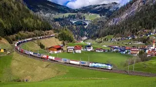 Lokomotion 193 773 + intermodaal in St. Jodok am Brenner