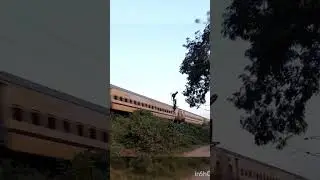 ❤Express train height view🛤🛤🚂🚂🌍🌎