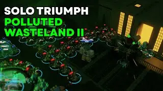 Solo Polluted Wasteland II Triumph w/ Maxed Skill Tree | Tower Defense Simulator [v1.83.10]