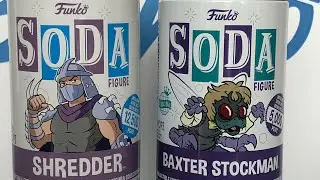 Shredder and Baxter Stockman Funko Soda
