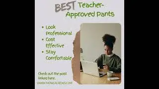 Teacher-Approved Pants for Long Days in the Classroom