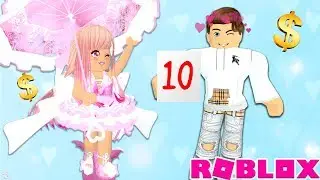 BOYFRIEND RATES MY EXPENSIVE OUTFITS IN ROYALE HIGH! Roblox Royale High
