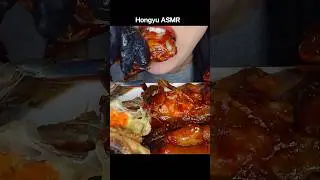 ASMR MARINATED RAW CRAB SHRIMP OCTOPUS 간장게장, 양념게장, 새우장 쭈꾸미장 #shorts #mukbang  #먹방 #hongyu