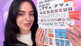 ASMR Handdrawn Tests ✨ Pattern Recognition, Logic & Common Knowledge