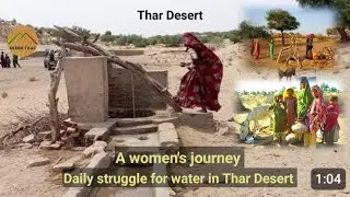 The Daily Struggle for Water: A Woman's Journey in Thar Desert
