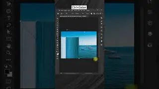 Surreal Ocean Effect  #youtubeshorts #photoshoptutorial
