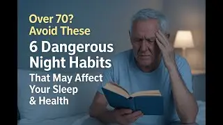 Over 70? Avoid These 6 Dangerous Night Habits That May Affect Your Sleep & Health