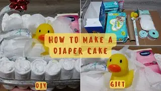 How To Make a Diaper Cake
