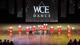 WCE 2025 Dance Team Nationals 1st Place Small Pom/Song Mt Carmel