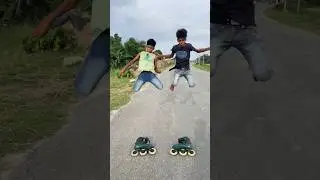 Hilariska skating-fails som kommer f&aring; dig att skratta!😰🛼#inlineskating#skater#roadskating#shorts