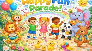 Happy Fun Parade! Kids song 🕺💃