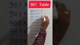 901 Table     #shorts
