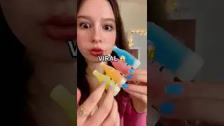 Trying VIRAL WAX CRACKING CANDY! 😱😳🍋&zwj;🟩 *so satisfying*