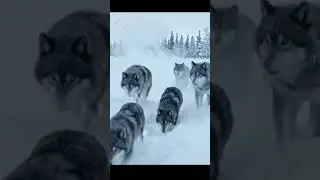 Wolves Playing in Snow at &minus;70&deg;C ❄️ Extreme Arctic Life
