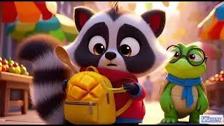 Bongo the Raccoon vs Sticky Mango & The Bouncy Coconut 🍍 | Funny Claymation Cartoon 4K