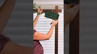 Свадебная цветочная арка своими руками #шорты