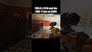 POV: it's 2016 and the SMG-11 has an ACOG in R6