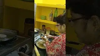Christmas special dhoniya garlic paratha 