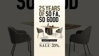 25 Years of SO FA, SO GOOD&reg; &ndash; The Anniversary SALE #simplysofas #sofasale #sofasogood