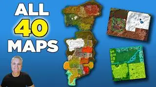 All 40 Maps in Vanilla WoW (Including Unused Ones)