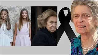Leonor y Sofía acompañarán a la familia real en el funeral de Irene