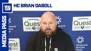 Brian Daboll Recaps Week 17 | New York Giants
