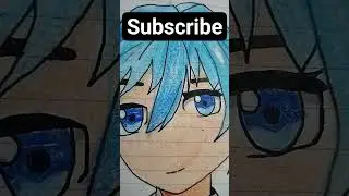 #girl#anime #art #drawing #animeeart #newdrawingshortvideo #subscribemychannel