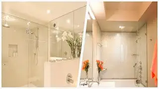 75 Orange White Tile Bathroom Design Ideas You'll Love 🌈
