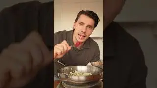 Pasta an einer Pilzrahmsauce #shorts