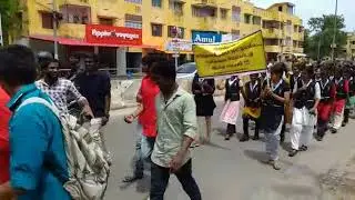 Kuralmalai ( 2860 sudents ) rally at erode on 20.09.2019 3