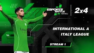 2026-01-20 - International A and Italy League E-Football ESportsBattle Stream 1