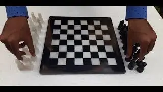 Radicaln Handmade Marble Weighted Black and White Staunton Tournament Chess Board Games Set  Reviews